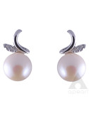  Srebrne kolczyki z perłami Biwa IE0722S