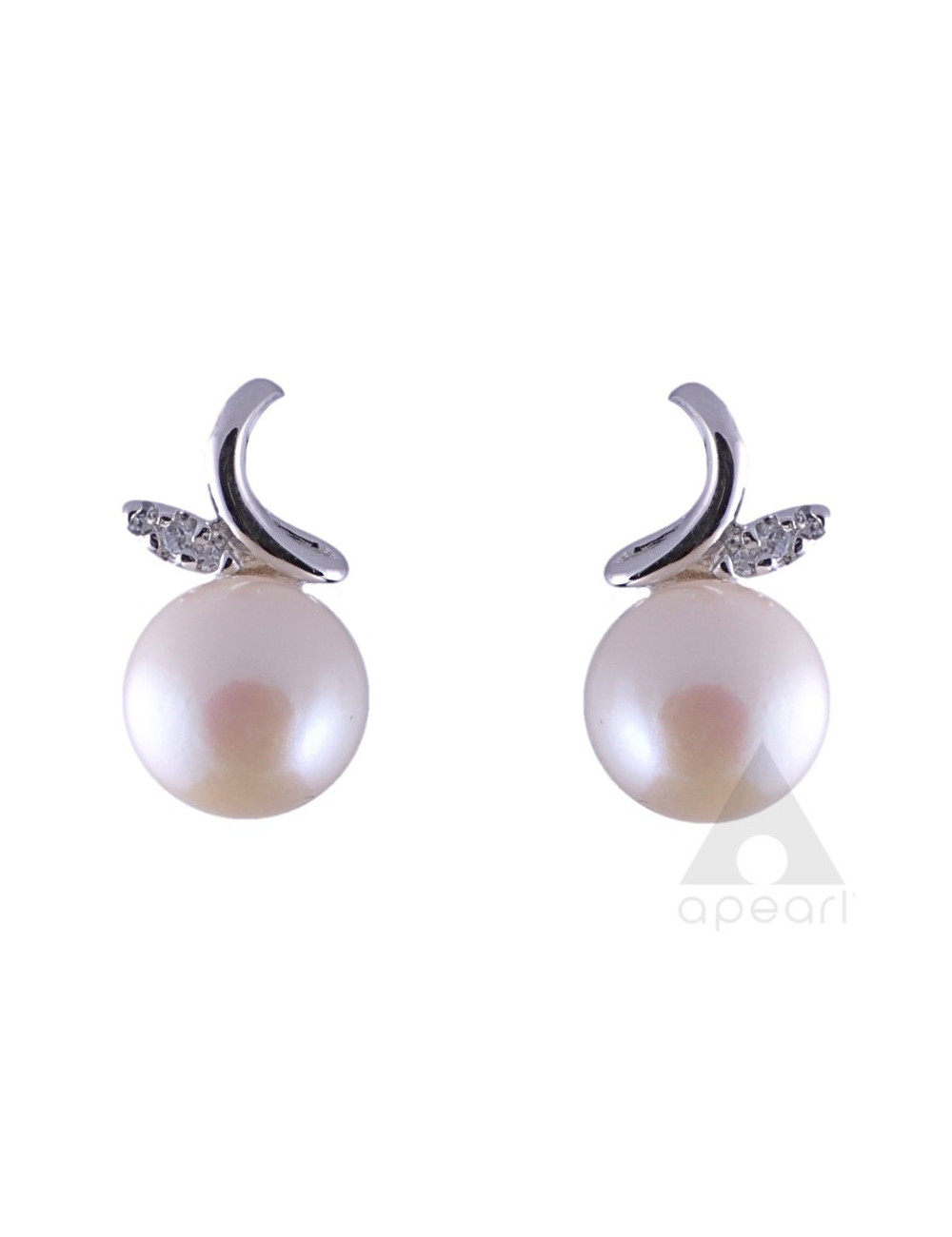  Srebrne kolczyki z perłami Biwa IE0722S