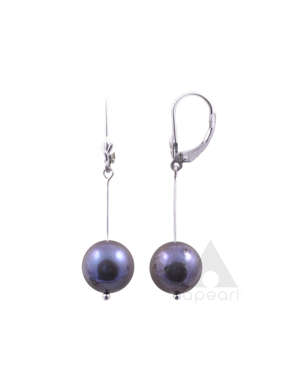  Srebrne kolczyki z perłami Biwa K1801011SL