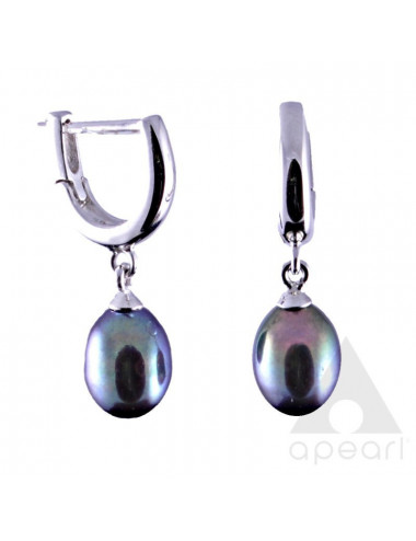 Srebrne kolczyki z perłami Biwa SL013S