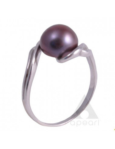 Srebrny pierścionek z perłą IR622S