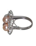 Złoty pierścionek z perłą BIWA R121657G