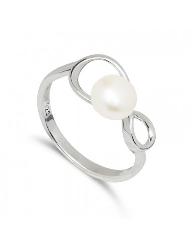 Silver Pearl Ring RYA848S