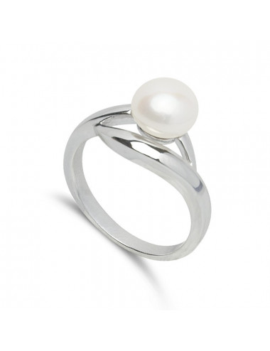 Silver Pearl Ring YA911S