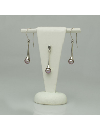 Jewelry set with pearls WKA81S
