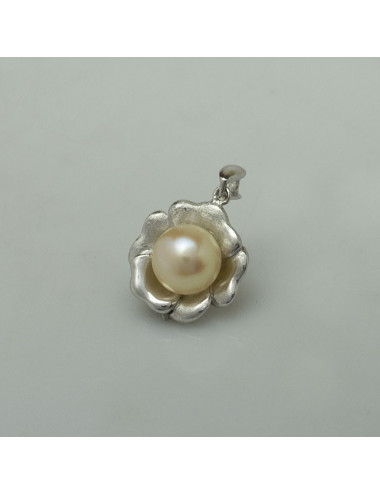 Silver pendant with freshwater pearl FP10852S