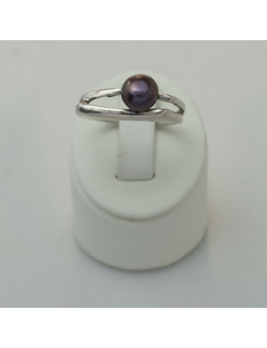Srebrny pierścionek z perłą ZIR0746S