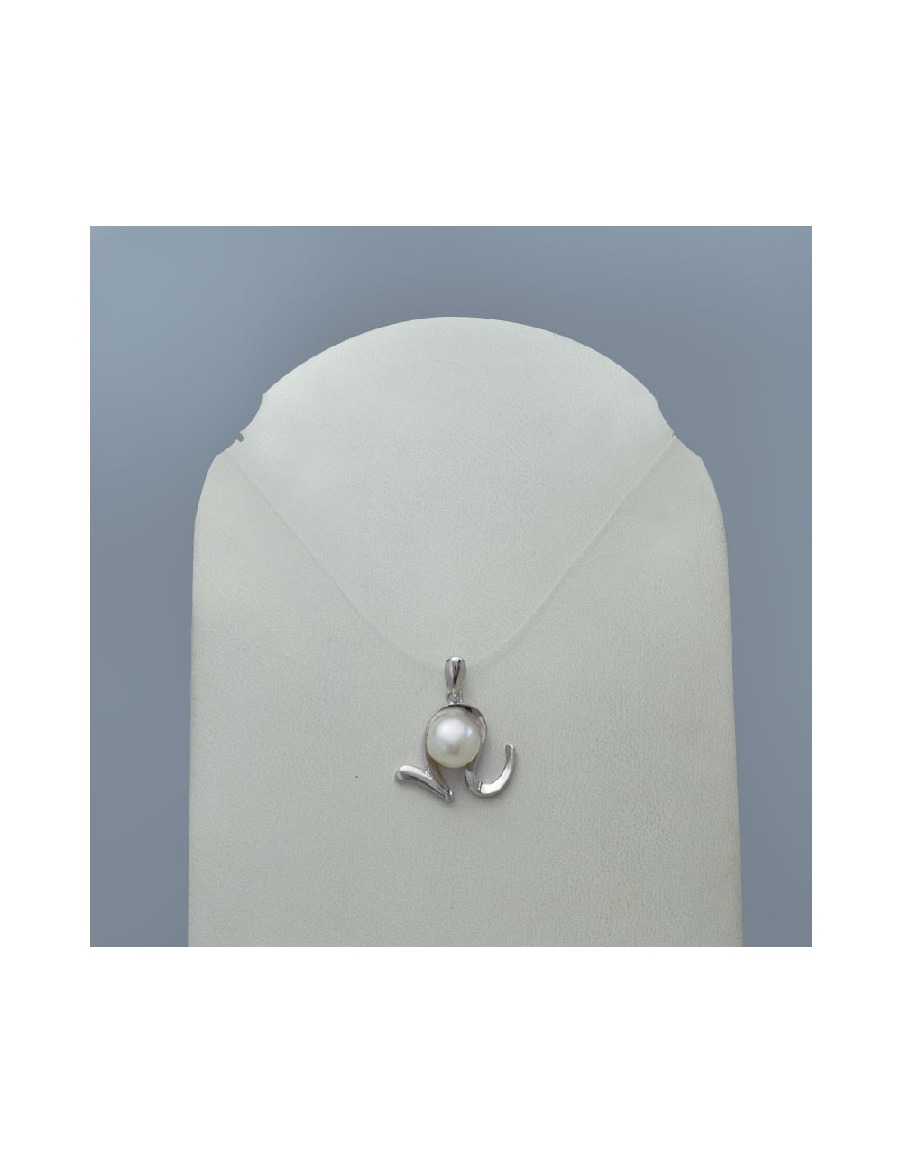 Silver pendant with freshwater pearl FP302390S
