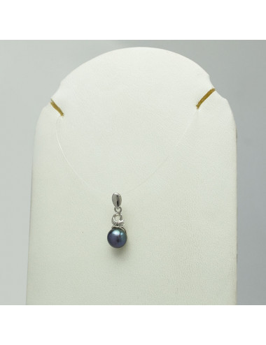 Silver pendant with freshwater pearl IP0172S