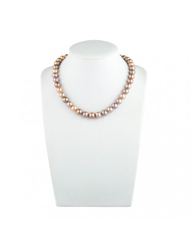 Silver Edison pearl necklace