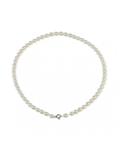 Silver Pearl Necklace NR67S1B