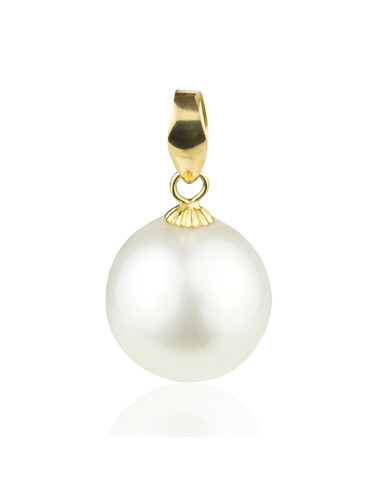 Gold Pendant with Pearl W9510G