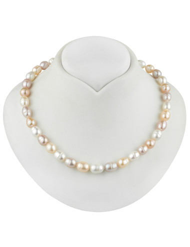 Tri-colour Pearl Necklace...