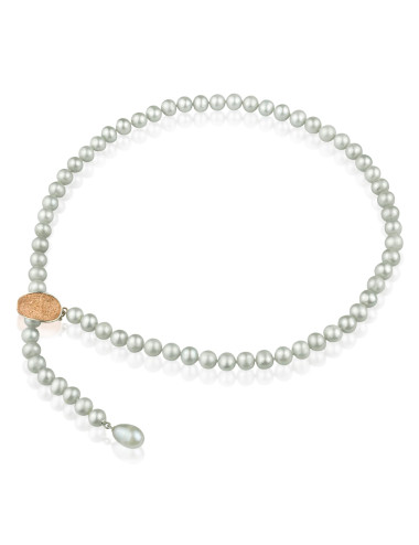 Adjustable Grey Pearls...