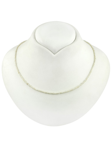 Small baroque white pearl necklace Nr2030S