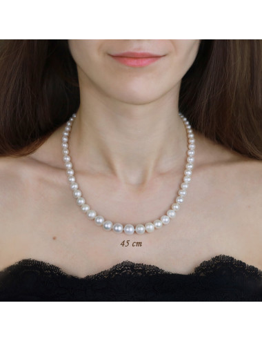 Graded Pearl Necklace NO059S3