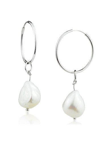 Circle Earrings with...