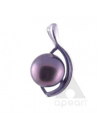 Sterling Silver Pendant with Real Pearl SP0024S